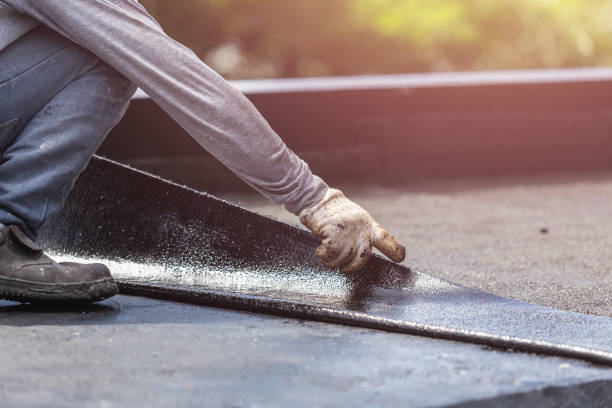 Professional Basement Waterproofing technician working in Lakeland, GA